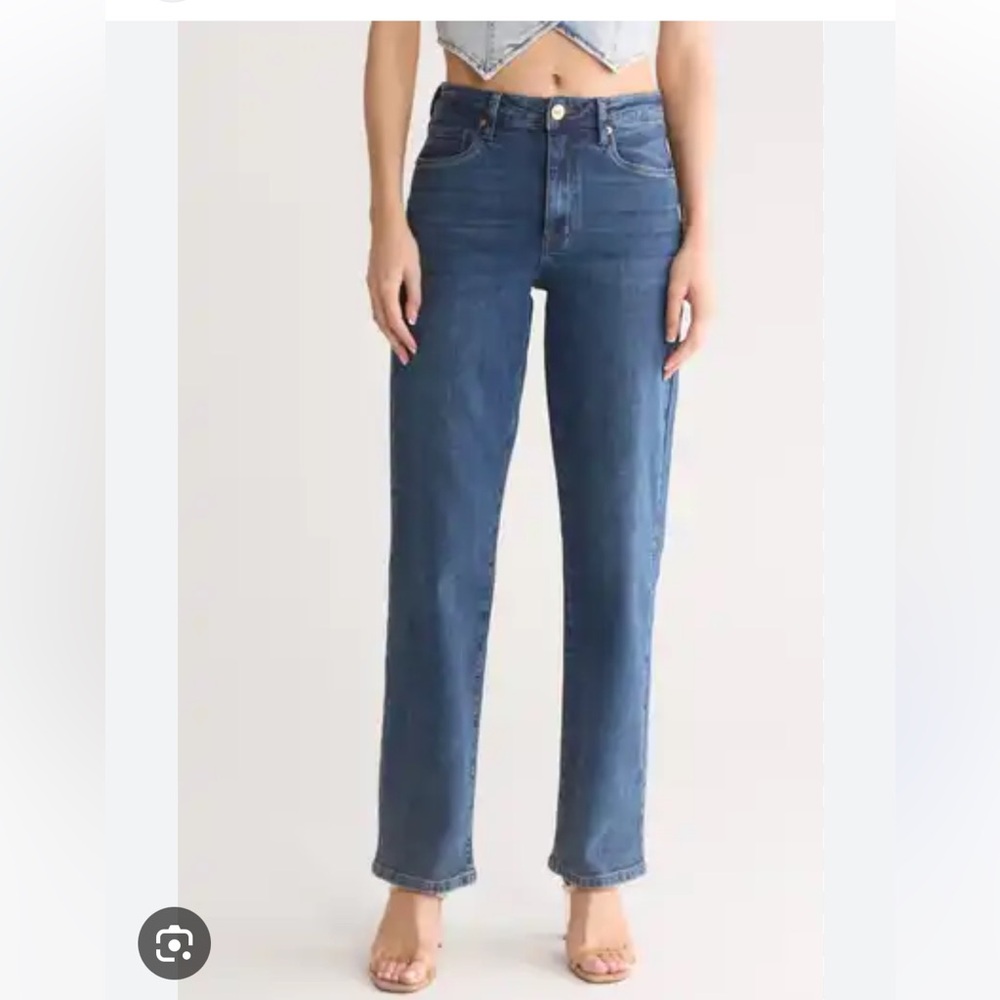 NWT ‘STS Blue’ Cameron Straight Ultra High Rise Size 25
